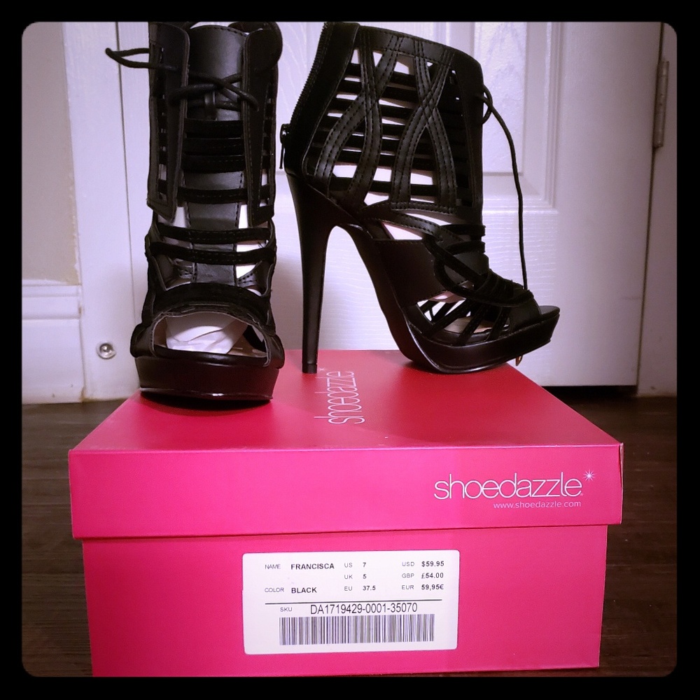 Shoedazzle sandal heels